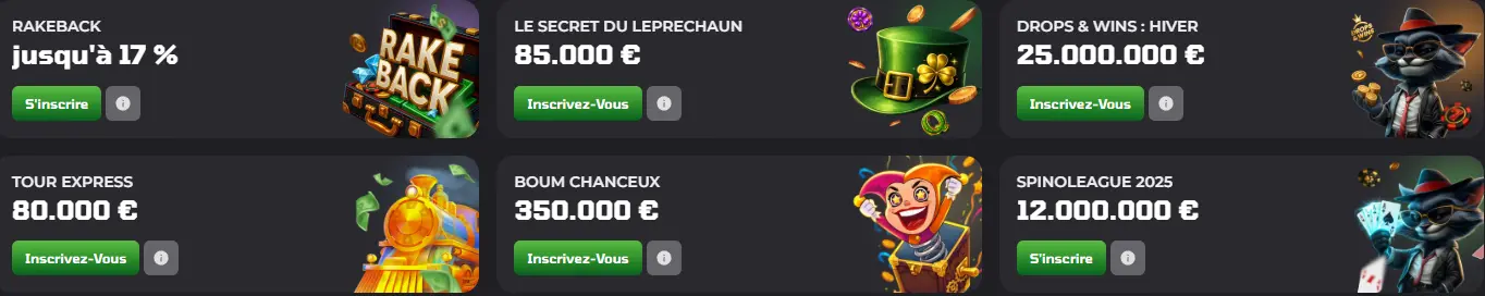 lucky capone promotions